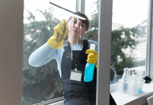 Nettoyage de vitres intérieures et extérieures à Varaire